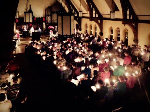 Christmas Eve - candlelight service
