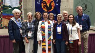 Rev. Jennifer Nordstrom at General Assembly, 2018